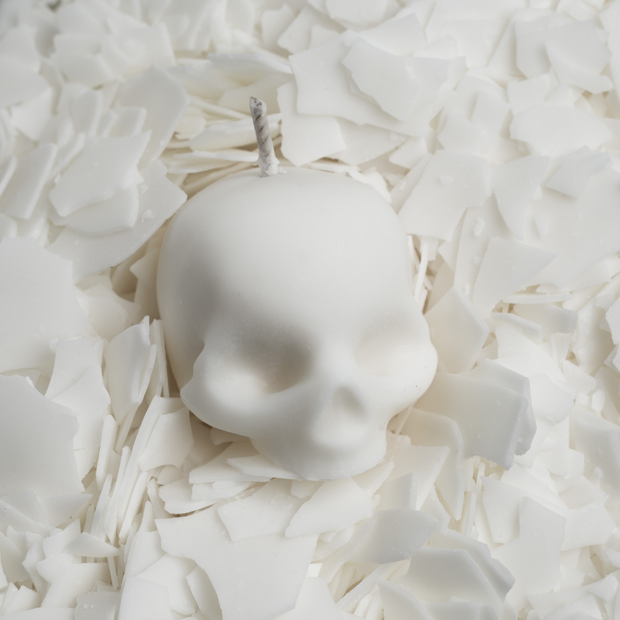  Soy skull candle for Rebels Refinery 