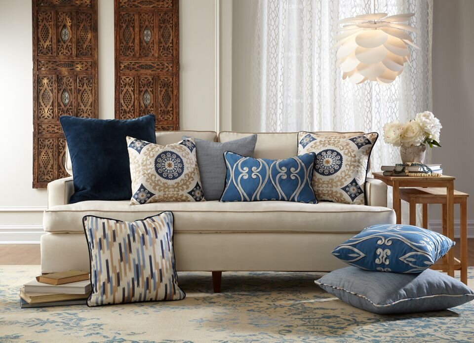 The Great Throw Pillow Debate: How Many Pillows Do You Put on the Couch?