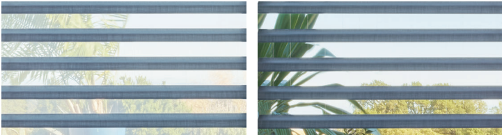 Hunter Douglas Pirouette Window Shading with ClearView option