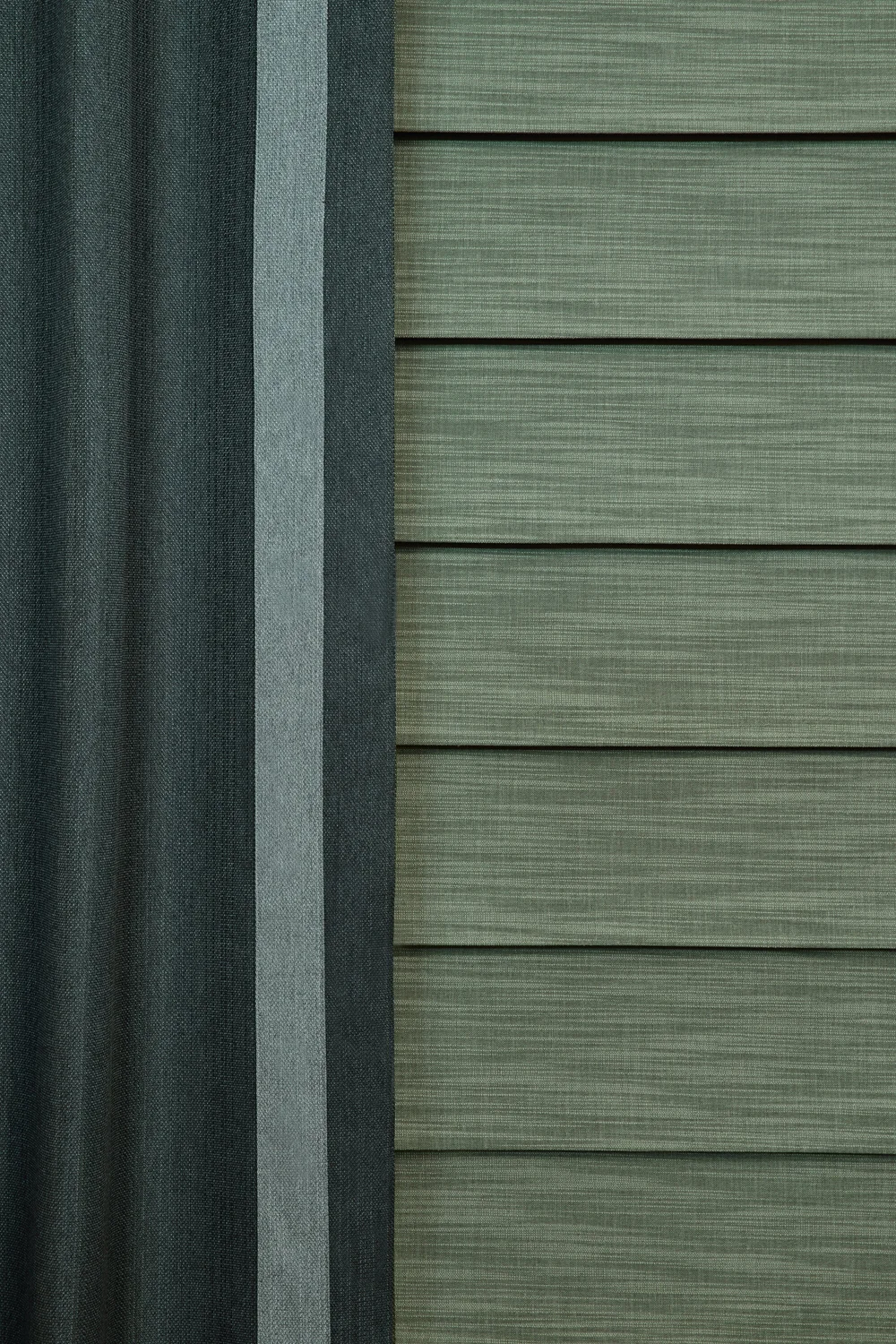 Vignette Modern Roman Shade in Belfast Linen