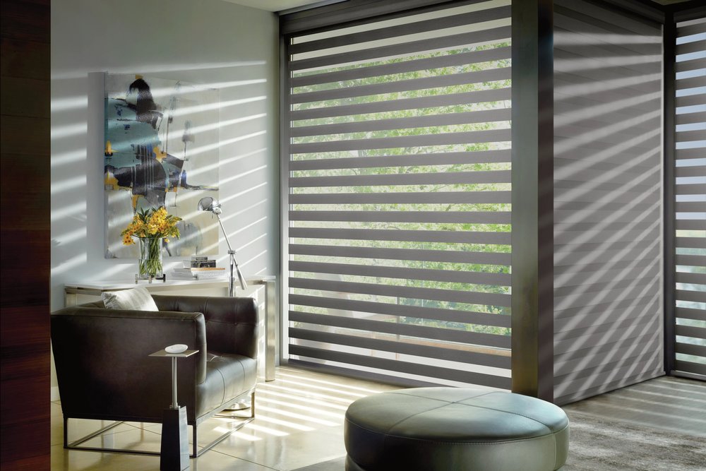 DESIGNER BANDED SHADES