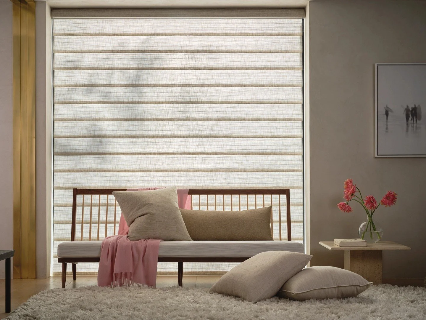 Soft elegance, timeless design. Vignette&reg; Modern Roman Shades bring luxury and comfort to every room. Schedule your consultation today!
(805) 237-1400