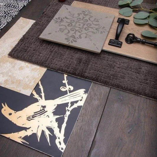 We always say, "start with the floors and work your way up", but how do you choose a floor? Vision boards are one of our most-loved beginnings to the final finishes for your interior.  Gathering samples, from the floor on up, will give you 