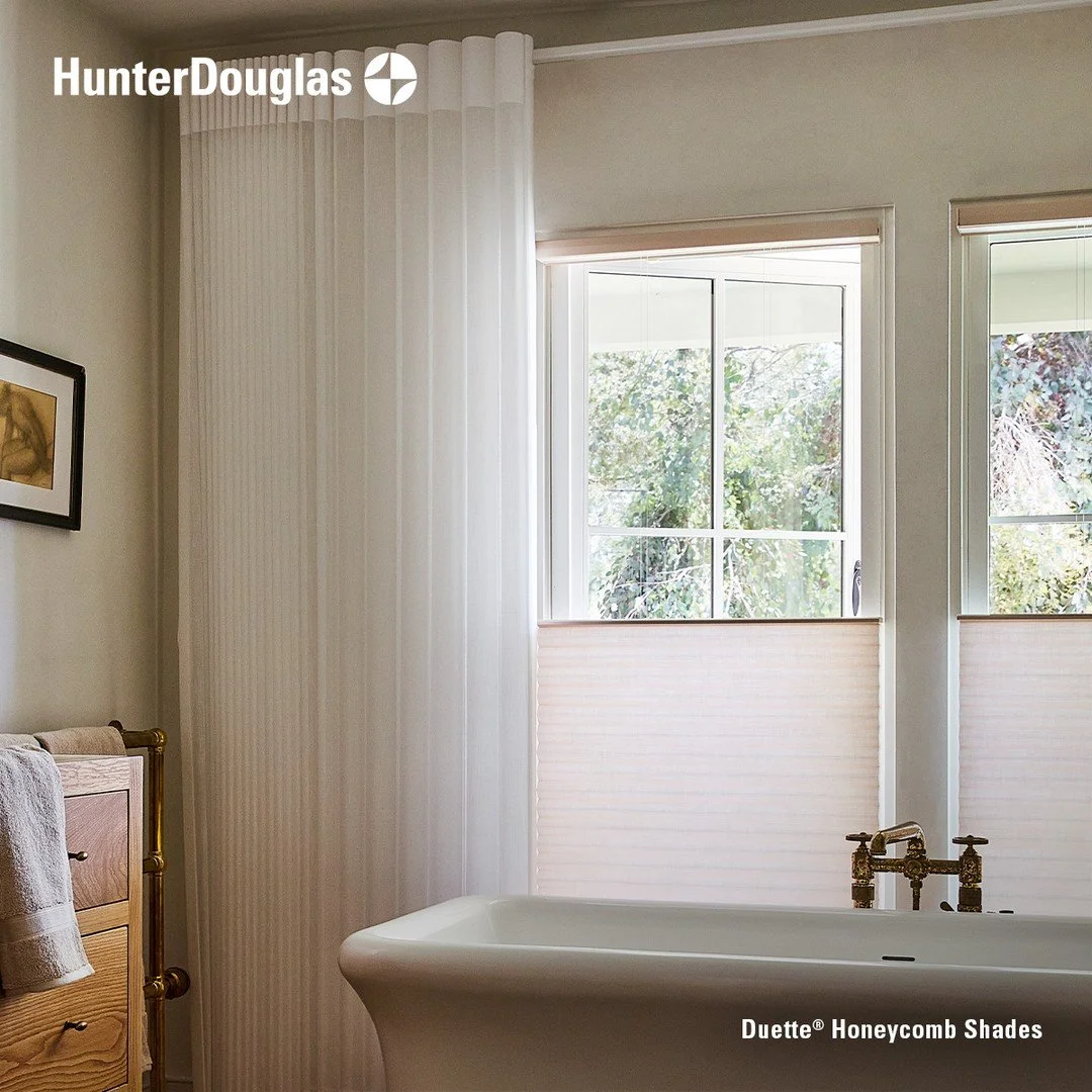 Light where you want it. Privacy where you need it.
Duette&reg; Honeycomb Shades offer beautiful light diffusion and energy efficiency.
Contact us to explore your options. (805) 237-1400