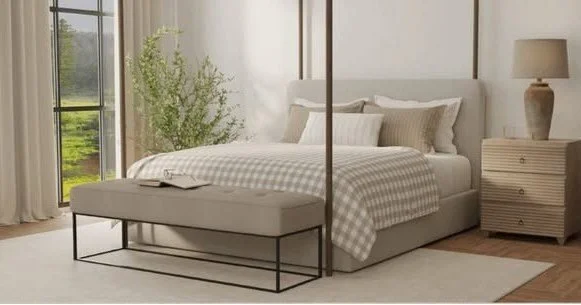 We're still feeling green ☘ If you're ready to go green in your own home, we've got you covered with beautiful Irish linens and sheers from our RM COCO Decor Ltd . collections. A natural choice for drapery, shades, and bedding. Add a wool area rug to