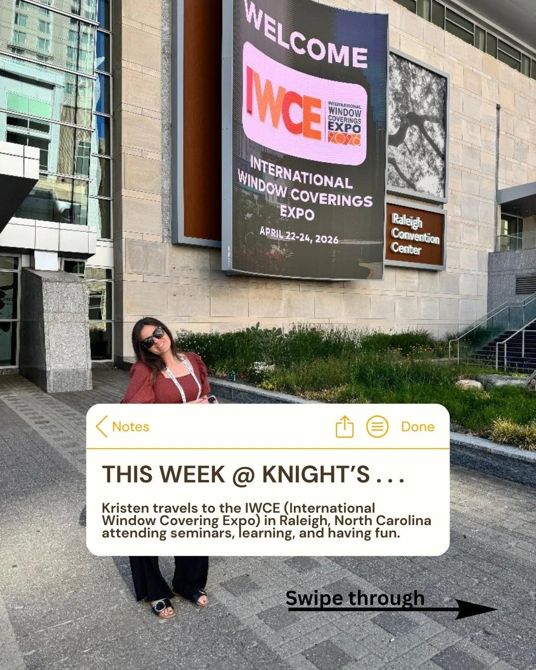 We can't wait for @kristenjoykruse89 to share her experience with us at the @iwce_official.