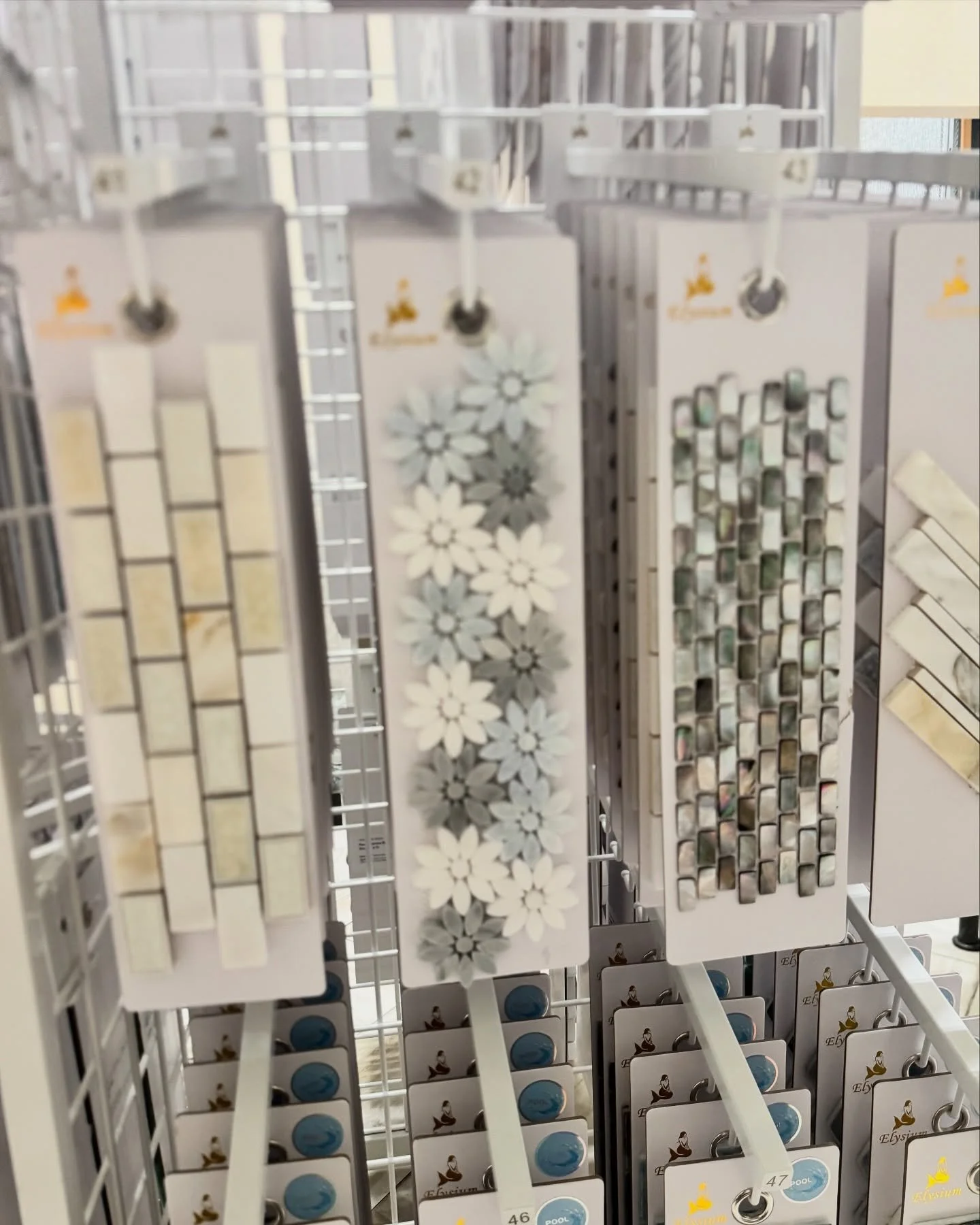 Have you visited our showroom lately?
We gave our tile room an update with new displays! Featuring @elysium_tile.  Unique looks suitable for floors, counters, walls, and more. We know you&rsquo;ll love them as much as we do!  Enjoy one stop shopping 