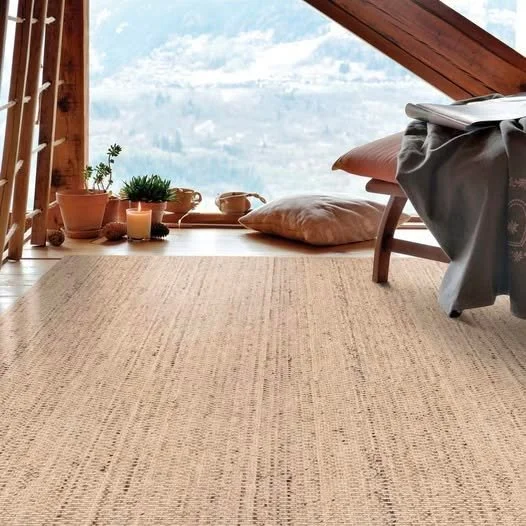 We always ask, "What catches your eye first in a room" . . .
It's the rug, right?
Ok, we can't get over that stunning view either!
But, about that rug.
It doesn't compete with the view.
It completes the room beautifully.
From our Stanton Ca
