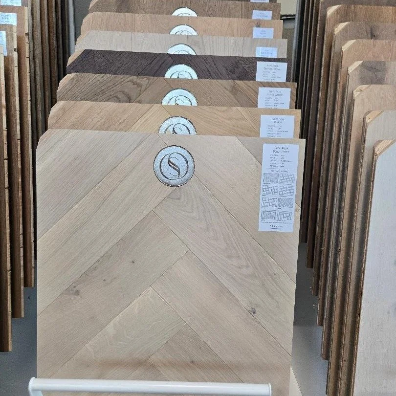 @stantondesignco  Stanton's Fine Hardwood collection has just arrived at our showroom! Timeless, refined details in European Oak with widths up to eleven inches create classic sophistication for all interior design styles.
What we love about this col