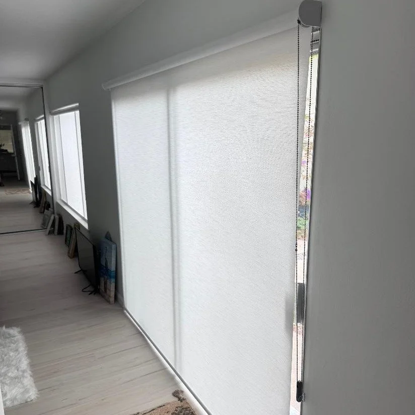 Would you be surprised to learn that Roller Shades are quickly becoming a number one pick among our customers?
Yesterday's installation of @hunterdouglas Designer Roller Shades, we covered every room's window for a streamlined look throughout our cus