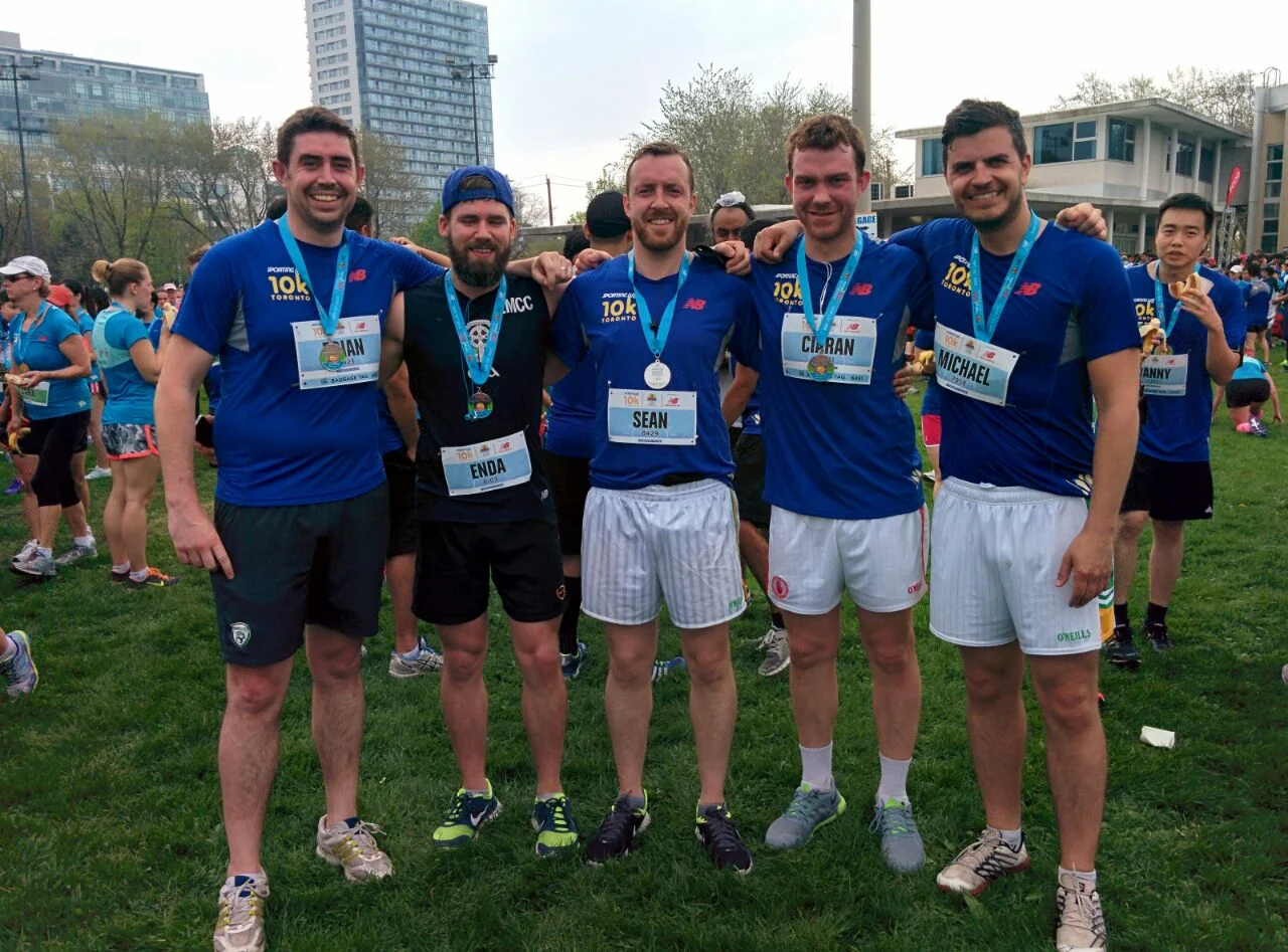 Toronto Gaelic Football Club - Sporting Life 10k, May 10th 2015 - 1.jpg