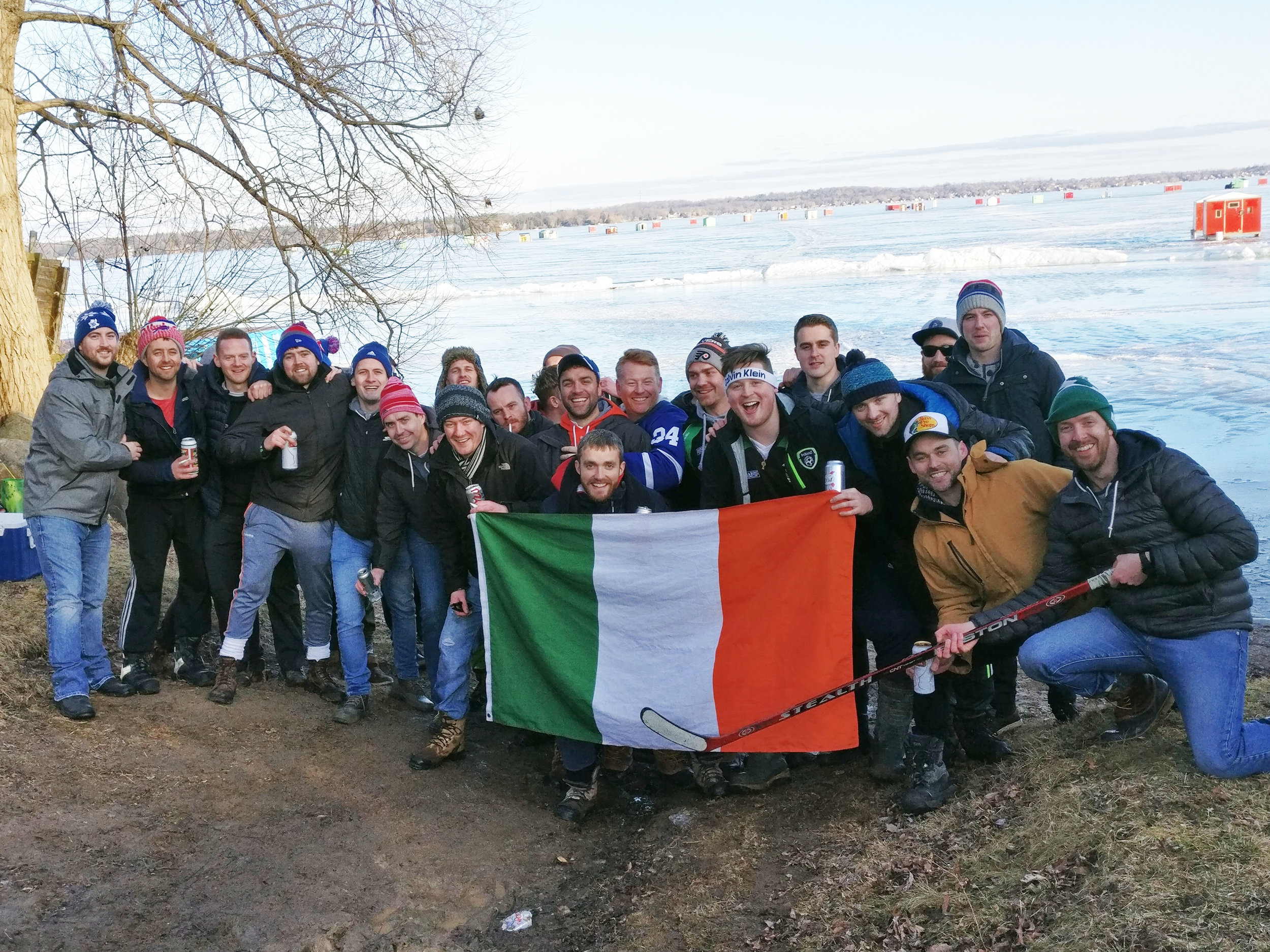 Toronto Gaels Ice Fishing Trip 2018