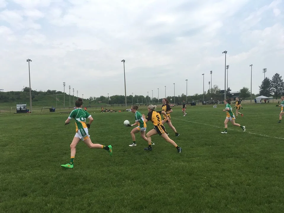 Toronto Gaels Ladies against Roger Casements