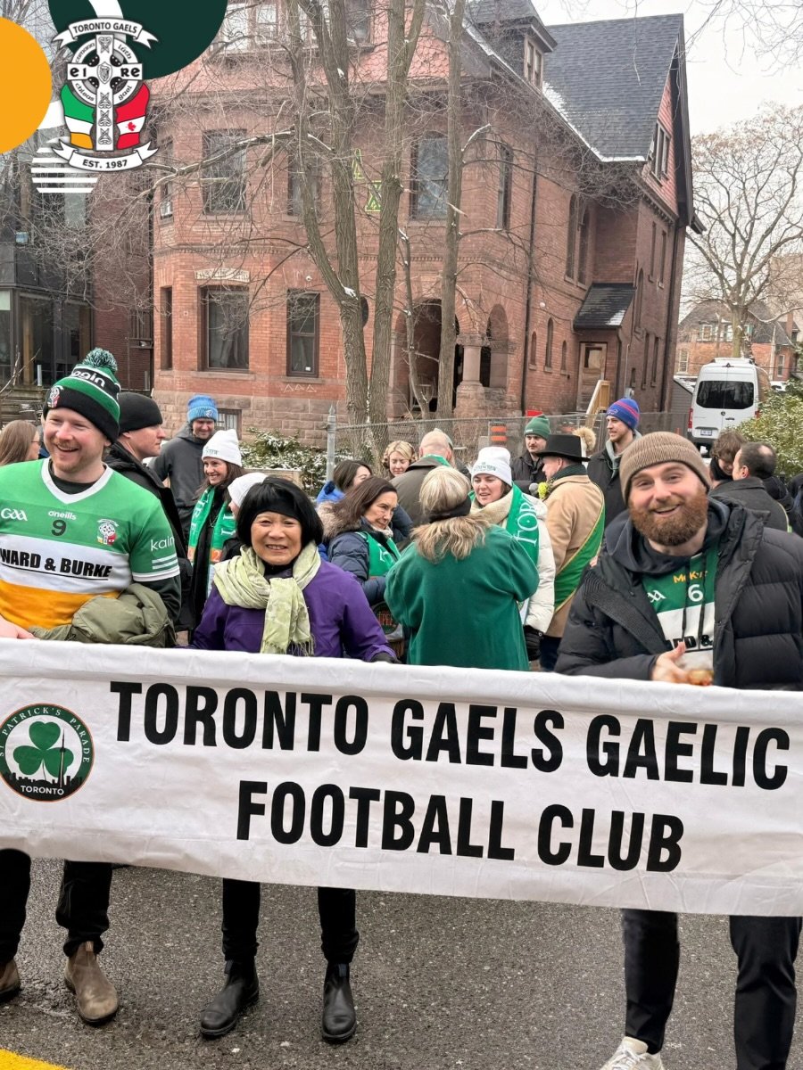 Olivia Chow, CP24, and a pedal pub. Just your average St. Paddy&rsquo;s for the Gaels ☘️
From the parade route to a CP24 appearance, it wasn&rsquo;t a bad day for Toronto Gaels. We had a huge turnout from the club as always and were very lucky to par