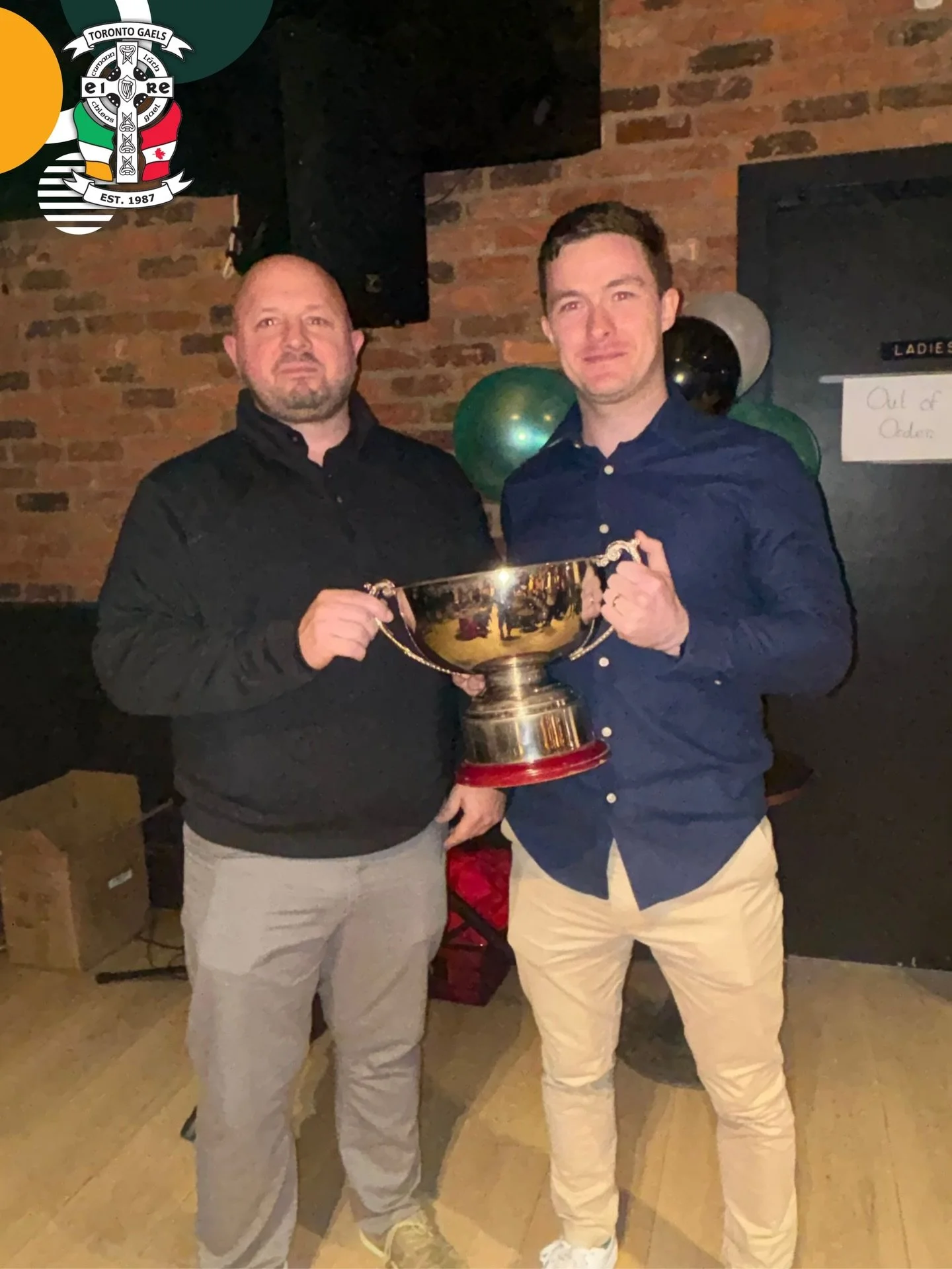 Big night for the Gaels at the @torontogaa  awards night this Friday 🏆 
The awards night saw our Senior Men&rsquo;s Championship medals awarded ✅ women&rsquo;s team presented with the Montreal Cup ✅ Ger McSorley awarded TGAA Senior Men&rsquo;s Playe