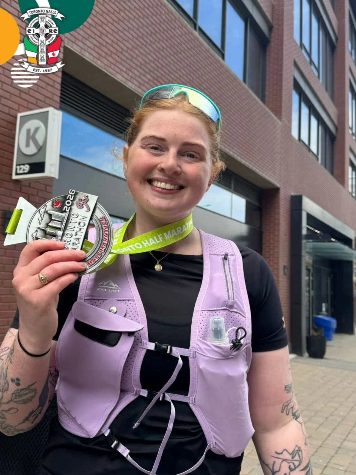 Huge congratulations to all our members who took part in the Toronto Marathon and Half Marathon yesterday including women&rsquo;s team member @aoiferua_ who ran her very first half marathon in an incredible time! 💚