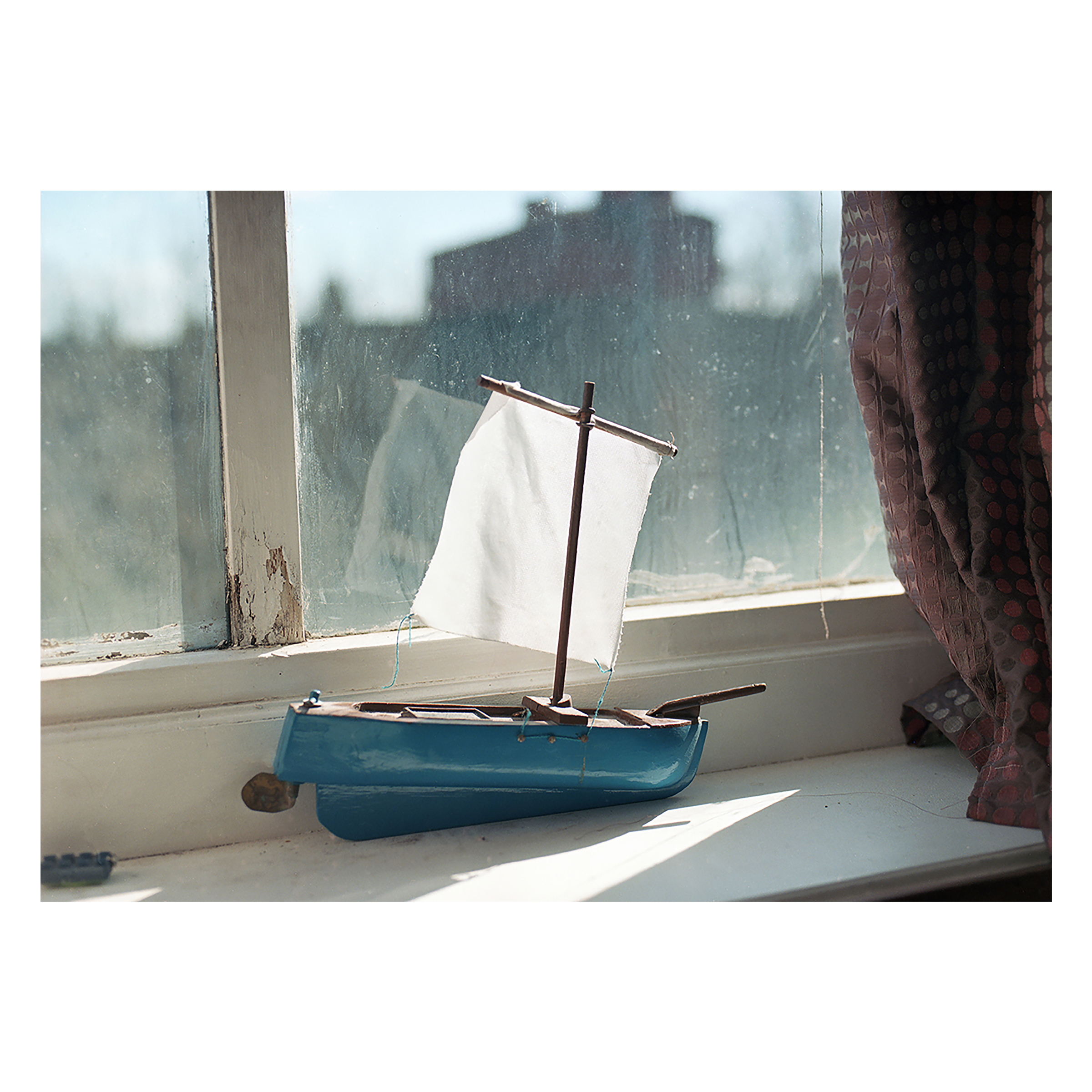 Boat in the window