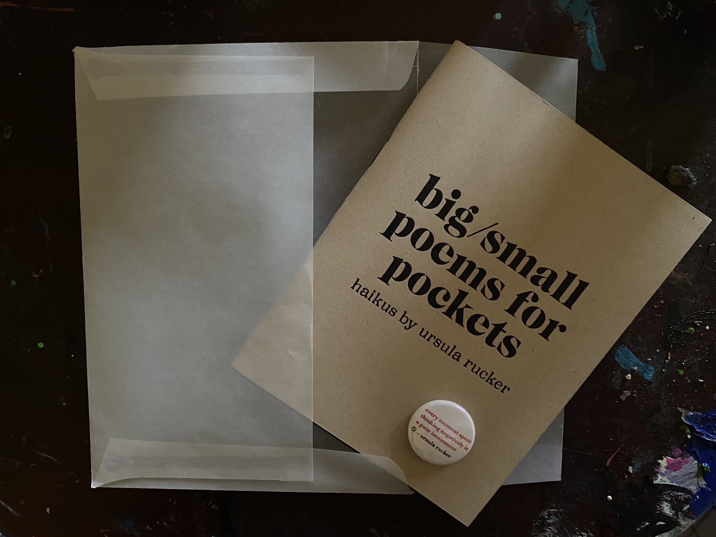 Ursula Rucker's "big/small poems for pockets"