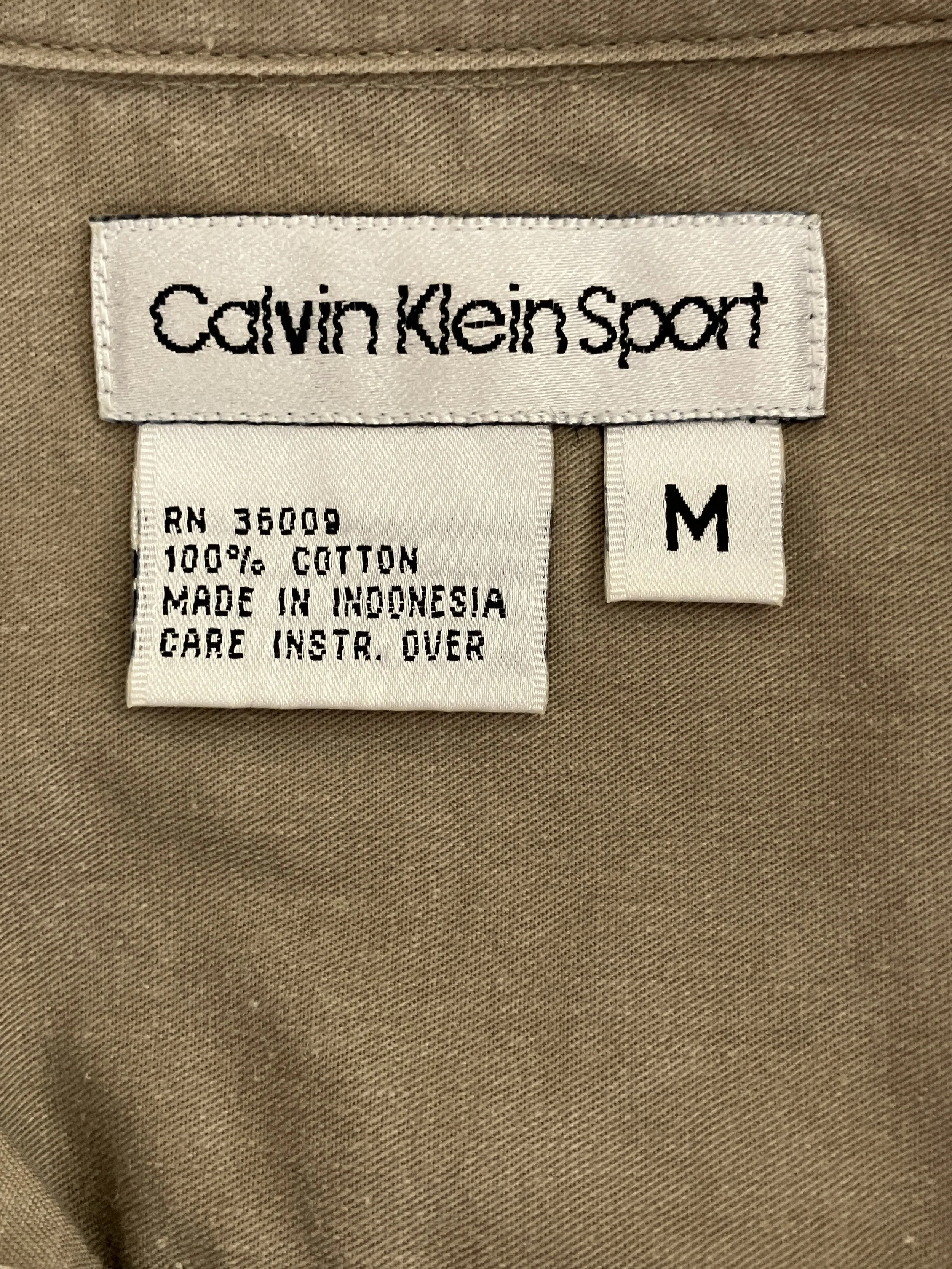 ck olive shirt tag.JPG