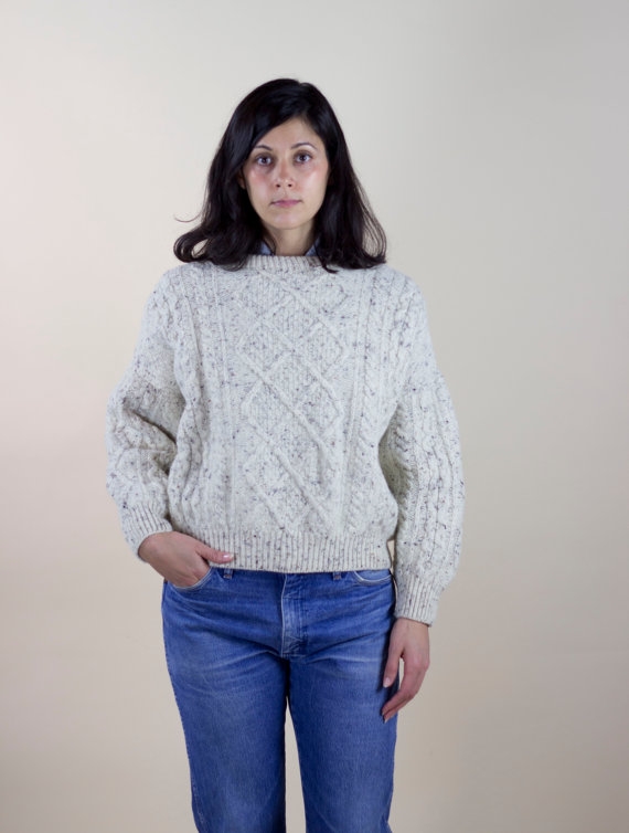 Vintage Fisherman Sweater - Wayward Collection
