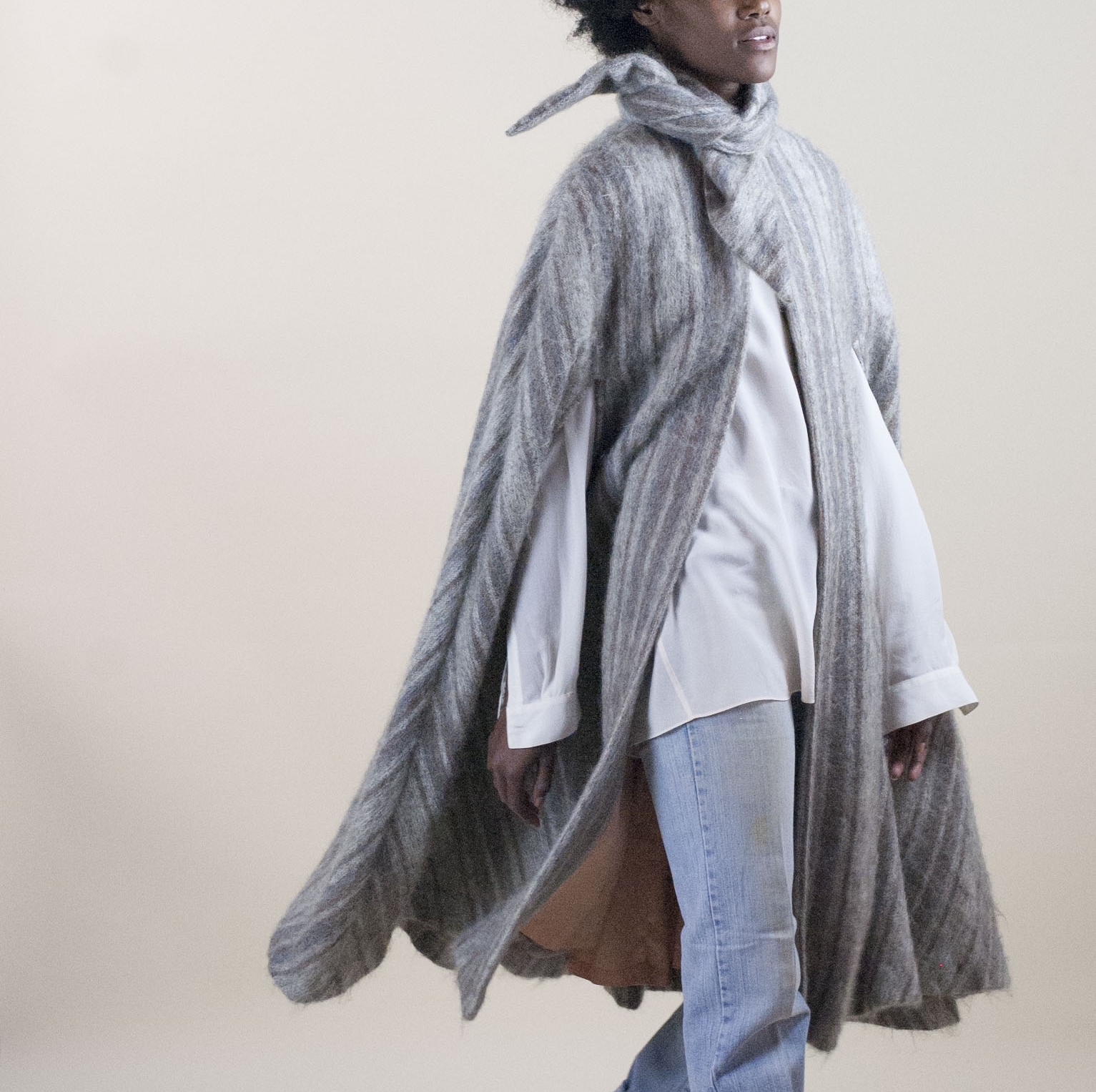 1970s Mohair Cape Coat - Wayward Collection