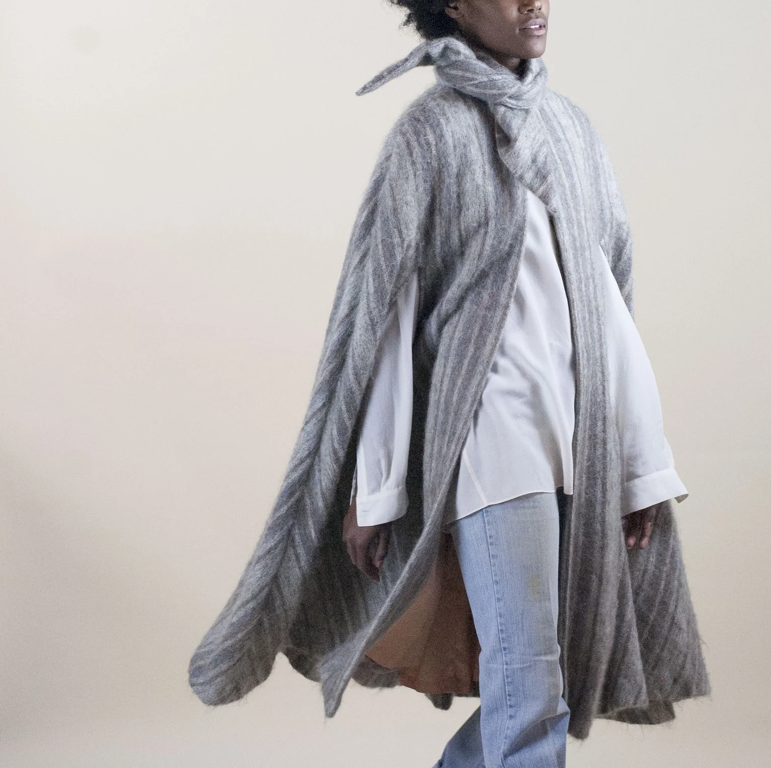 1970s Mohair Cape Coat - Wayward Collection