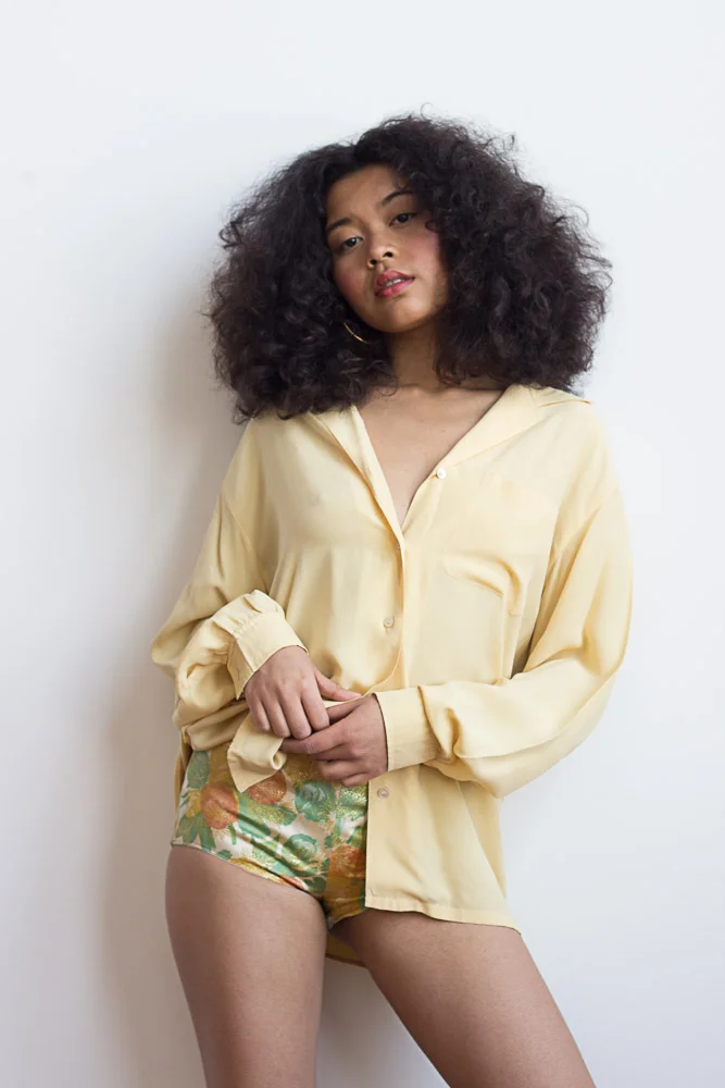 1940s Sparkling Citrus Tap Pants 