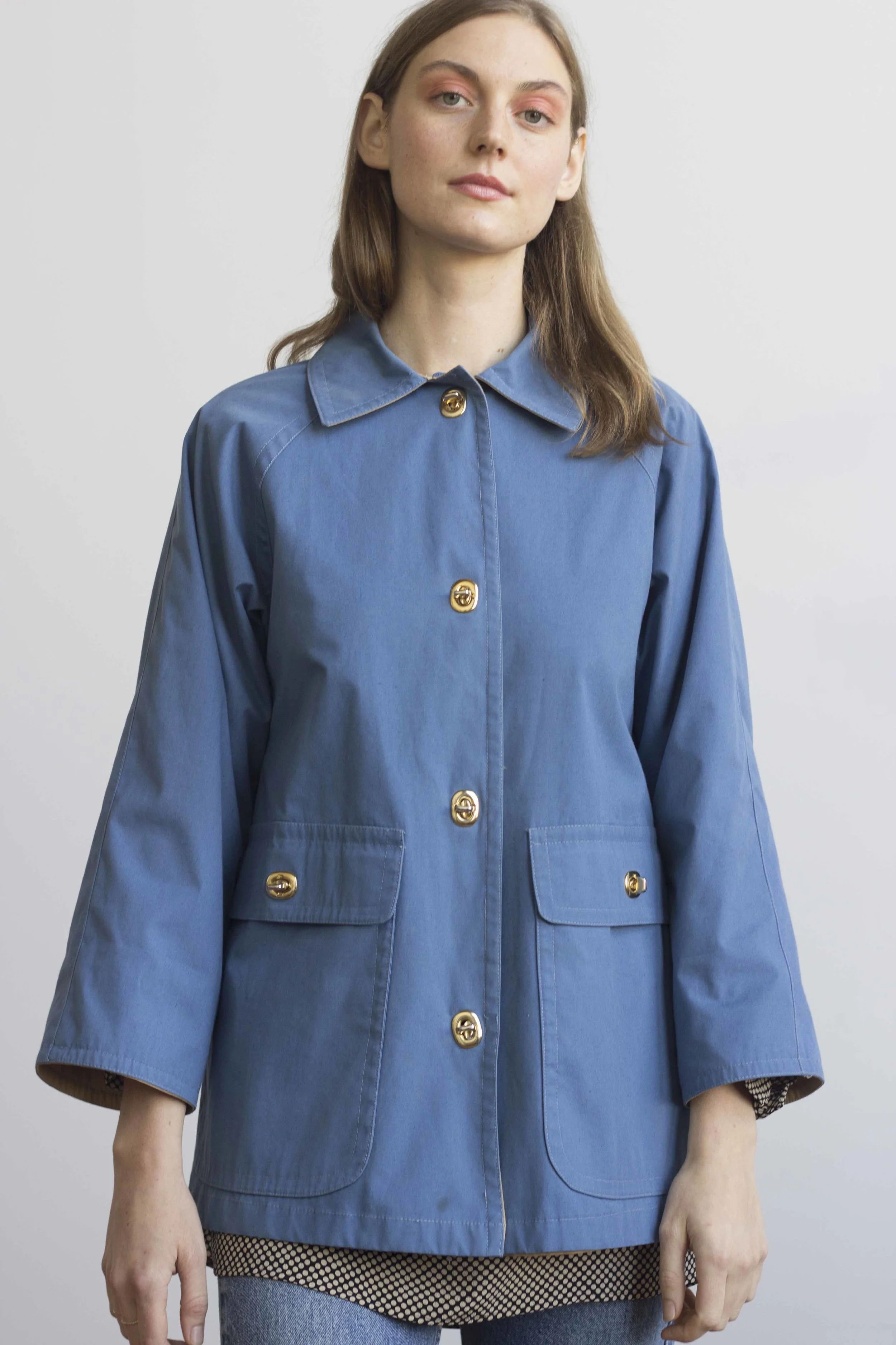 1980s Baroque Floral Silk Camp