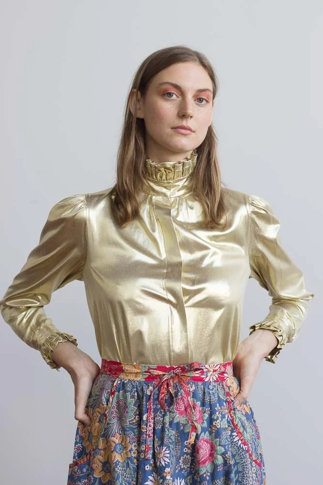 gold shirt and english skirt (3 of 5).jpg