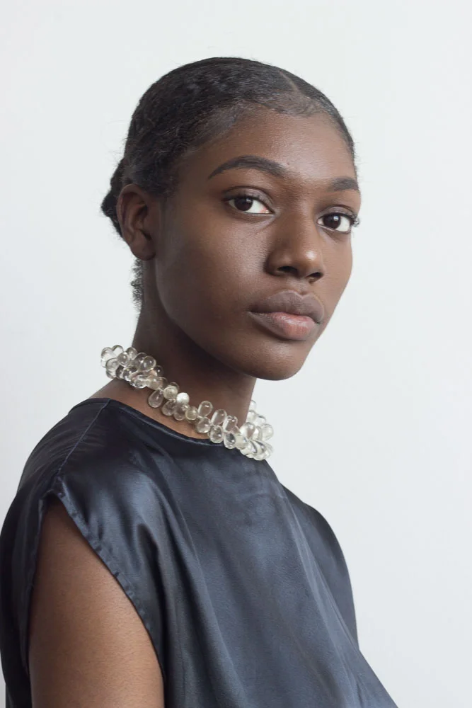 1950s Italian Glass Collar