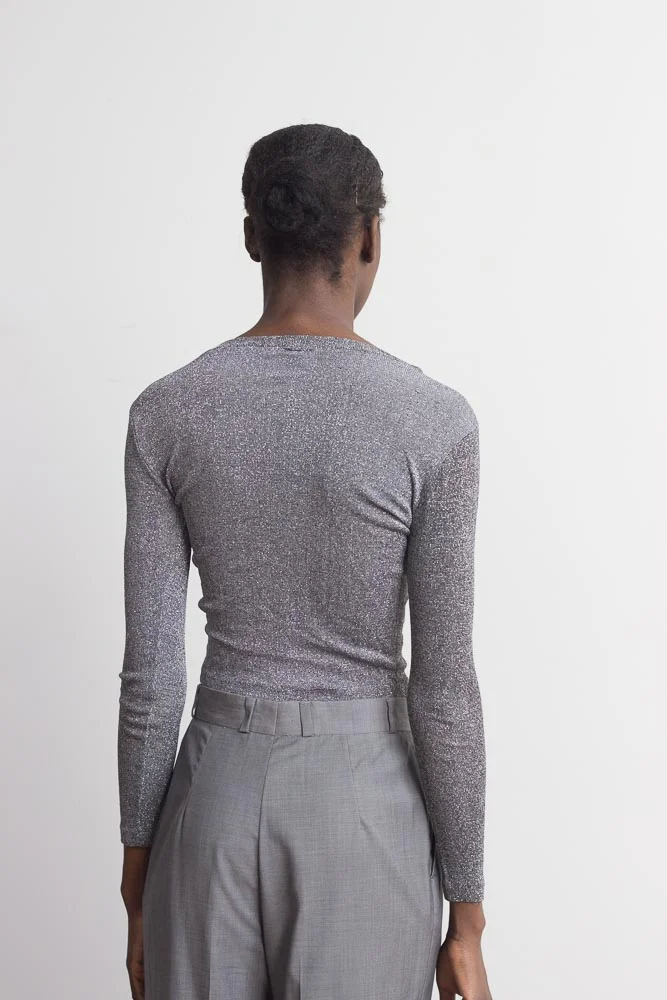 1970s Steve Gee Lurex Crop Top