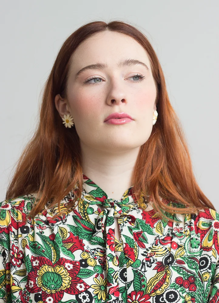 1940s Daisy Screw Back Earring