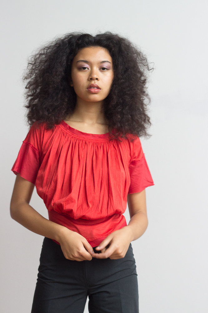 1990s Issey Miyake Draped Top