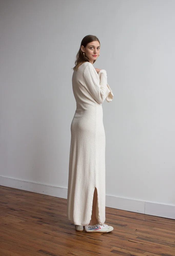 1990s Waffle Knit Set