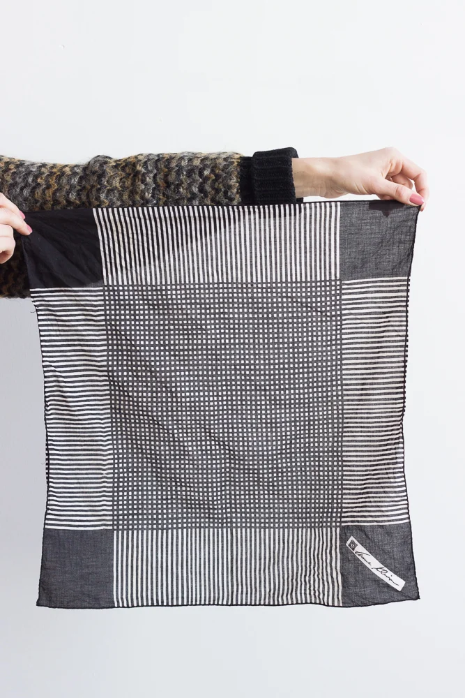 1970s Anne Klein Cotton Bandana