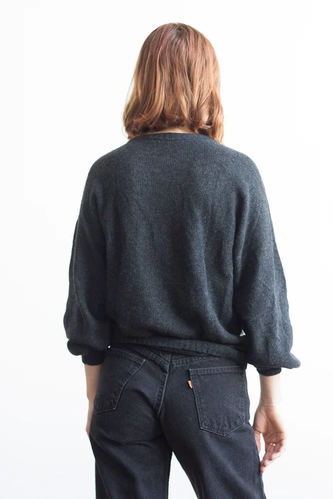 1980s Luxe Kitty Cat Sweater