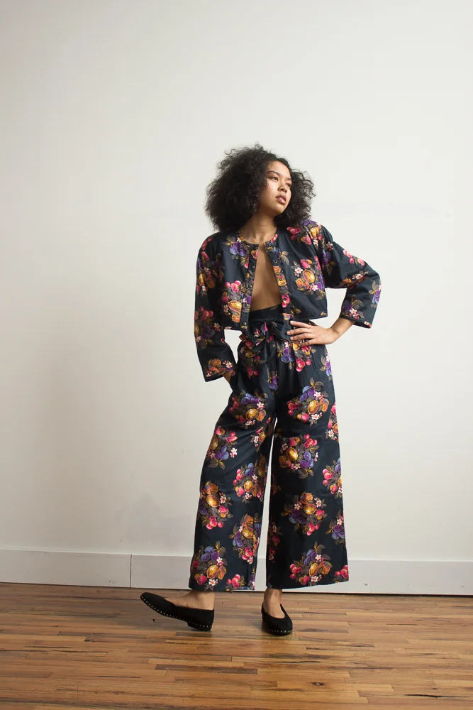 1980s Sonia Rykiel Fruit Suit