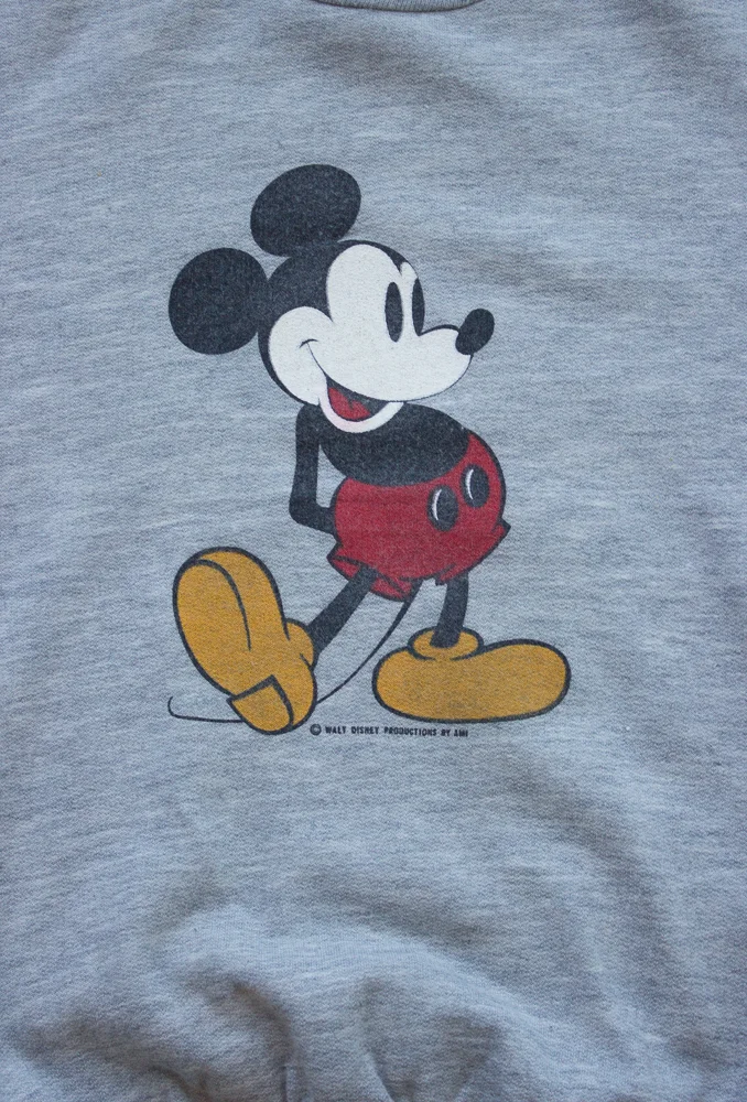 1970s Classic Mickey Sweatshirt