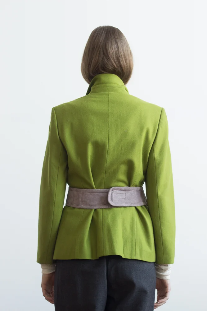 1990s Hugo Buscati Lavender Belt Bag