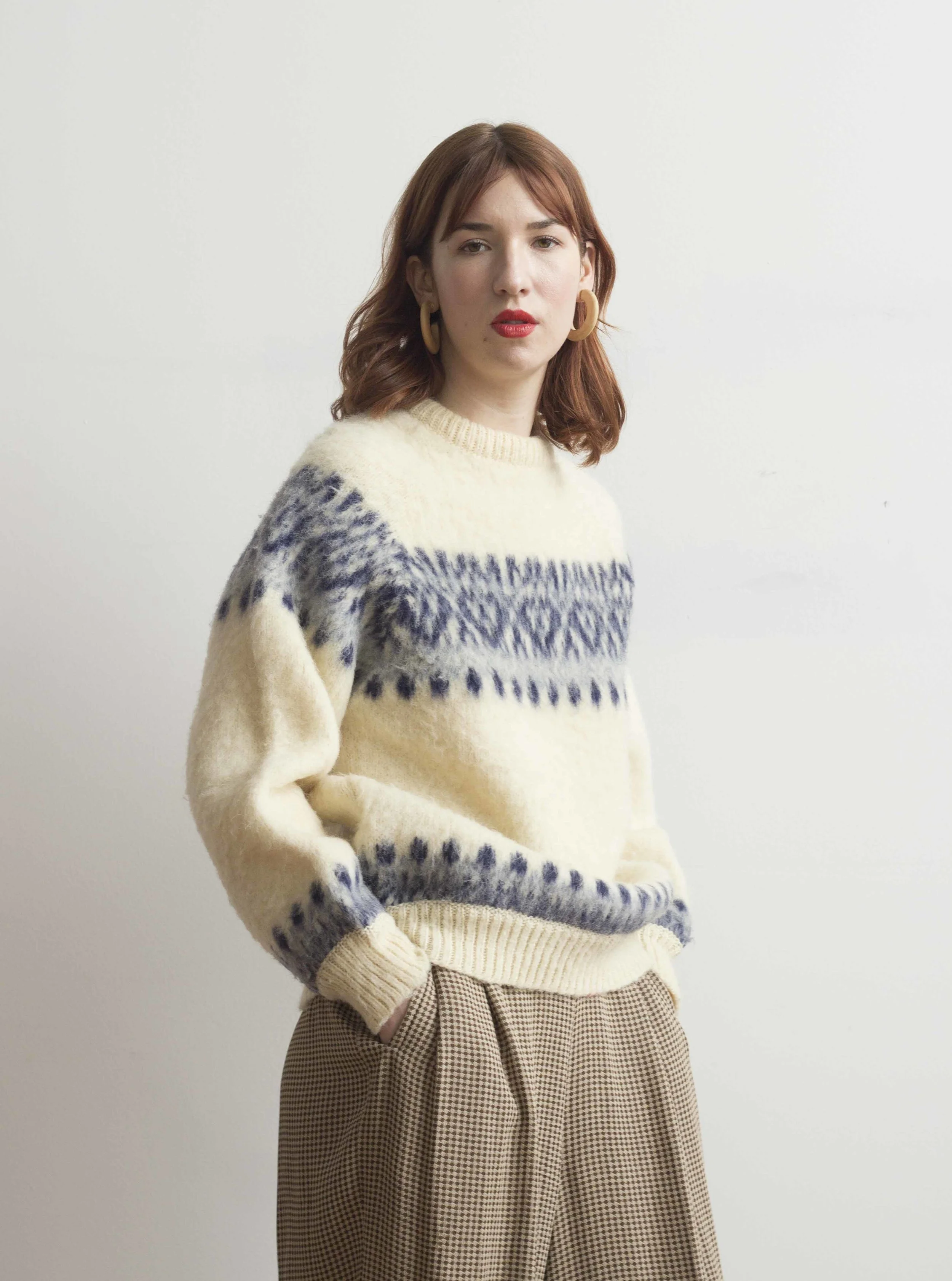 1970s Irish Fairisle Sweater