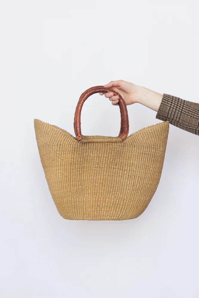 Vintage Large Size Market Basket