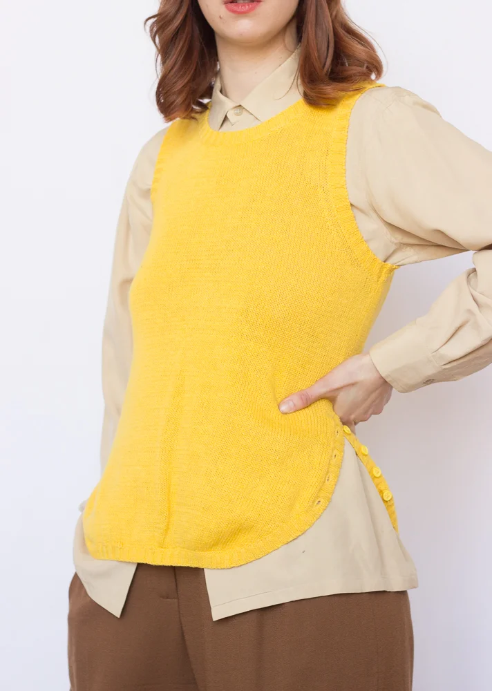 1980s Sunshine Cotton Knit