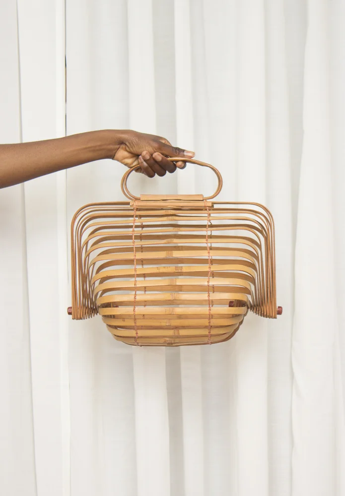 1940s Japanese Crab Catcher Collapsible Bag