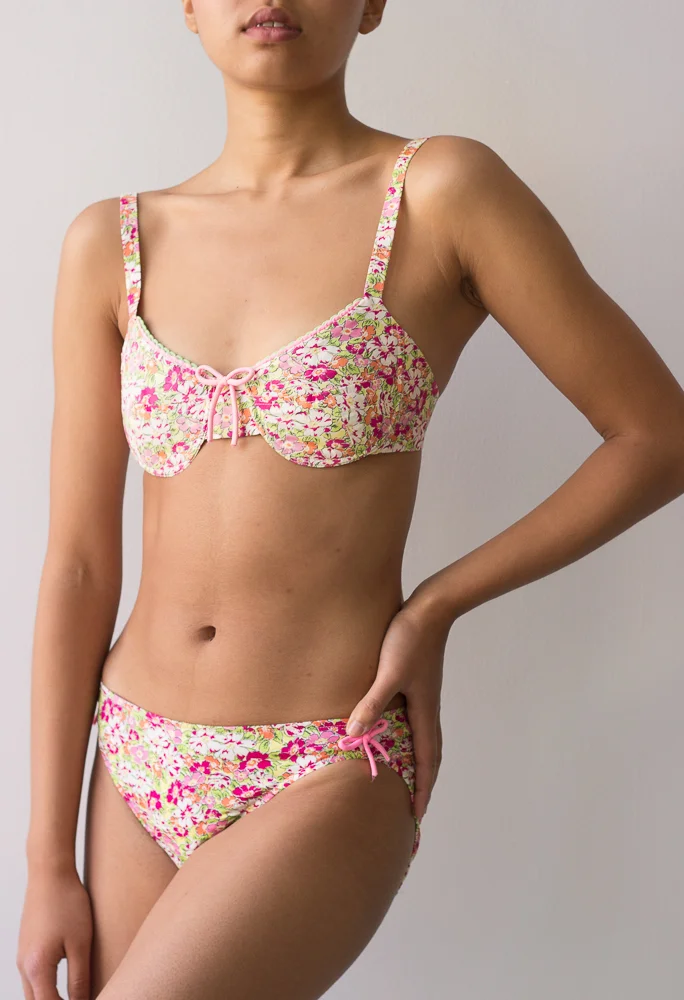 1990s Nanette Lepore Cotton Bikini