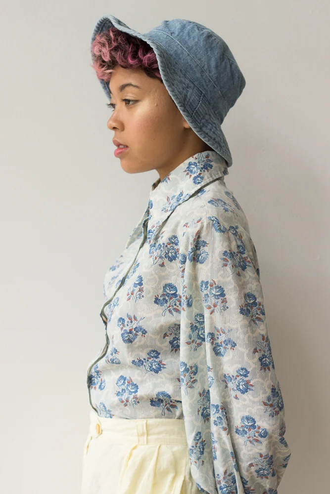 1990s Denim Bucket Hat — Wayward Collection