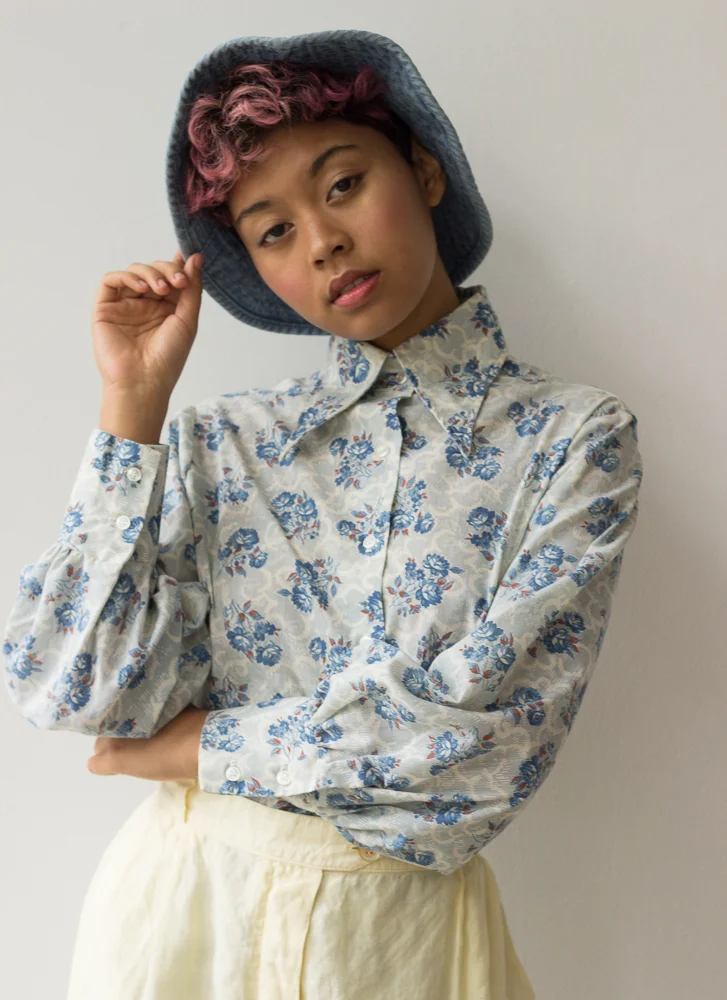 1990s Denim Bucket Hat