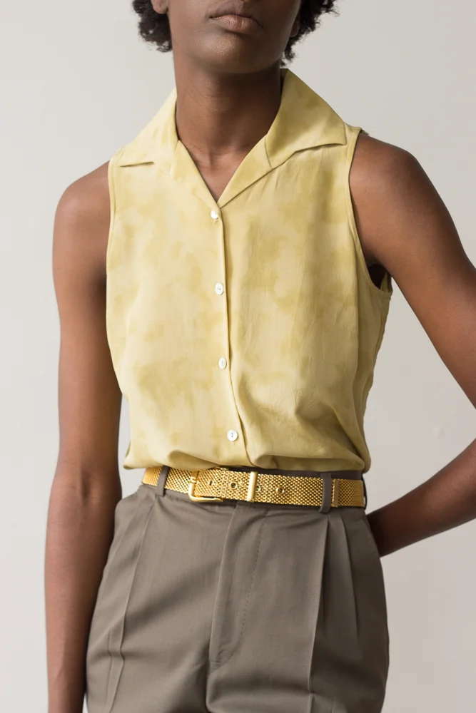 1970s Gold Metal Mesh Belt 