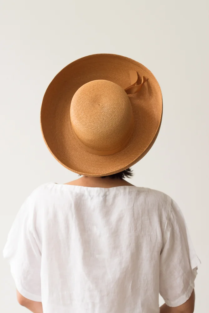 1980s Italian Straw Hat