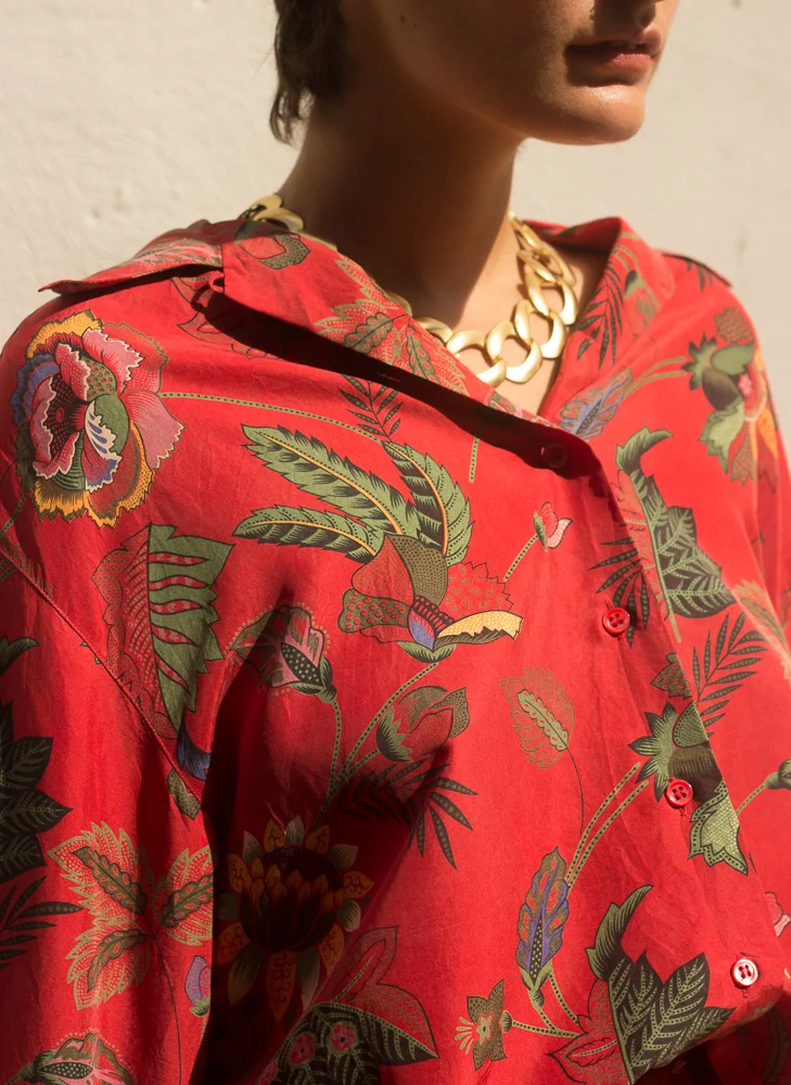 1960s Hand Knit Burnt Orange Cropped Cardigan