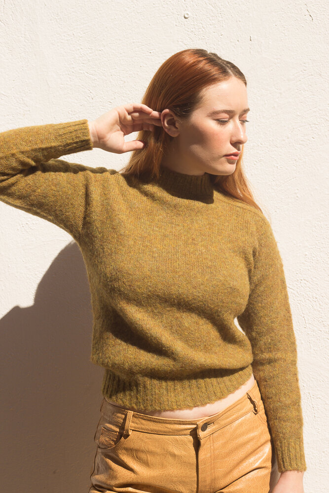 1950s Castelvetrano Olive Sweater